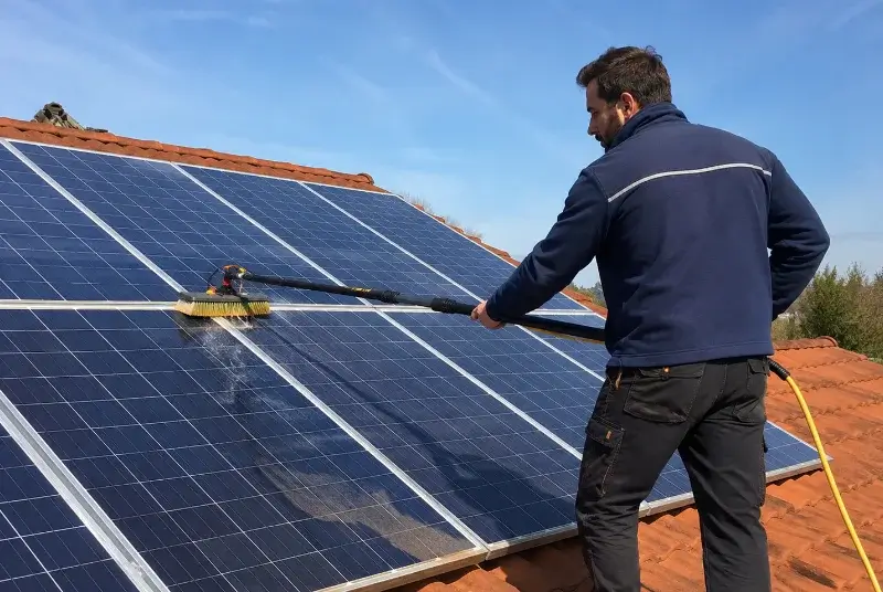 Nettoyage et entretien de panneaux solaires à Saint-Geniès-de-Malgoirès