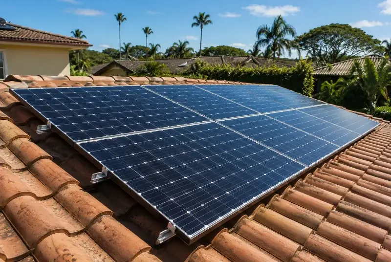 Installation de panneaux solaires à Saint-Geniès-de-Malgoirès